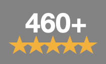 A460+ 5-Star Reviews across Google, Yelp and Avvo